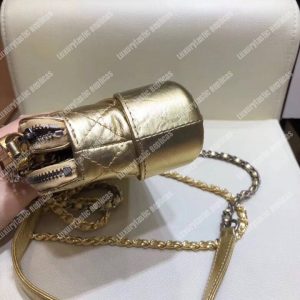 Chanel Clutch With Chain Diamond Metallic - Image 7