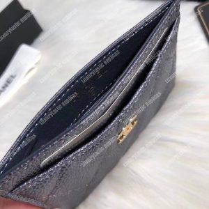 Chanel Classic Card Holder Purple - Image 4