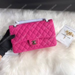 Chanel Medium Classic Handbag Pink - Image 8
