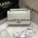 Chanel Medium Classic Handbag White