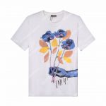 Dior Alex Foxton Rose Logo White Cotton T-Shirt