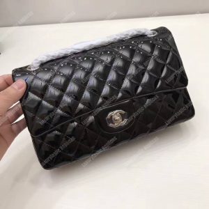 Chanel Classic Medium Flap Bag Black - Image 7