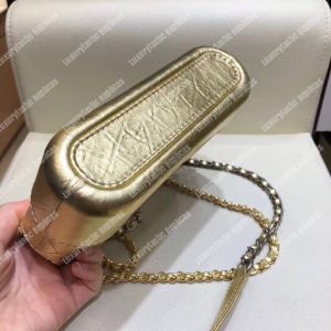 Chanel Clutch With Chain Diamond Metallic - Image 5