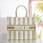Dior Book Tote Bag Marbella Exclusive Khaki Green