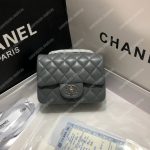 Chanel Mini Flap Bag Dark Grey