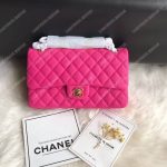 Chanel Medium Classic Handbag Pink