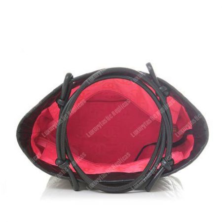 Chanel Cambon Signature Large CC Logo Calfskin Black Leather Shoulder Bag - Image 6