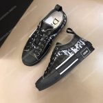 Dior “B23” Low-Top Dior Oblique Sneaker