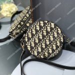 Baby Ball Bag Blue Dior Oblique Jacquard Canvas