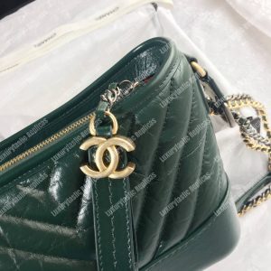 Chanel’s Gabrielle Small Hobo Bag Turquoise - Image 3