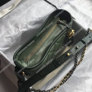 Chanel’s Gabrielle Small Hobo Bag Green - Image 5