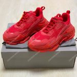 Balenciaga Triple S Clear Sole Red