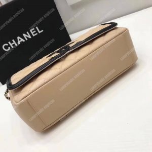 Chanel Flap Bag Beige - Image 5