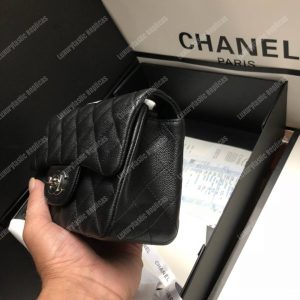 Chanel Mini Flap Bag Black - Image 6