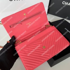 Chanel Wallet On Chain Pink - Image 8
