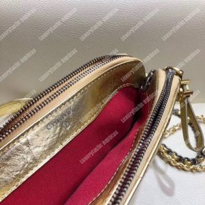 Chanel Clutch With Chain Diamond Metallic - Image 3