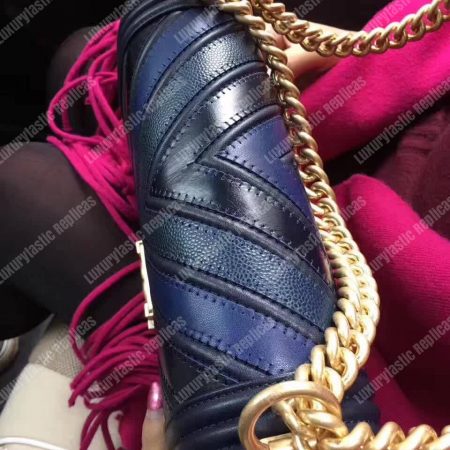 Chanel Medium Boy Flap Bag Black - Image 8