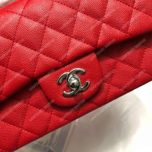 Chanel Mini Flap Bag Red - Image 6