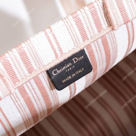 Dior Book Tote Bag Marbella Exclusive Pink - Image 8