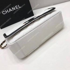 Chanel Flap Bag White - Image 6