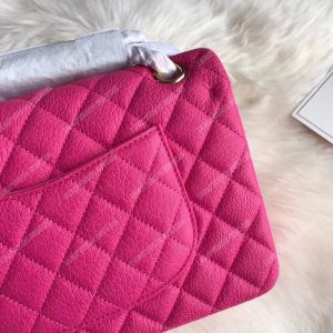 Chanel Medium Classic Handbag Pink - Image 4