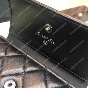 Chanel Boy Small Flap Wallet Black - Image 4