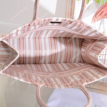 Dior Book Tote Bag Marbella Exclusive Pink - Image 6