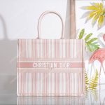 Dior Book Tote Bag Marbella Exclusive Pink