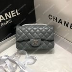 Chanel Mini Flap Bag Dark Grey