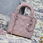 Mini Lady Dior Bag Ultra-Matte Pink