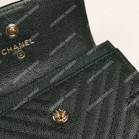 Chanel Boy Chanel Flap Card Holder Black - Image 4