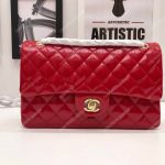 Chanel Classic Medium Flap Bag Red