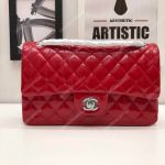 Chanel Classic Medium Flap Bag Red