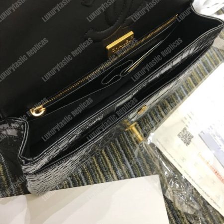 Chanel Classic Medium Handbag Black - Image 3