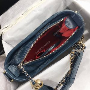 Chanel’s Gabrielle Small Hobo Bag Blue - Image 5