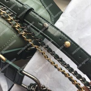 Chanel’s Gabrielle Small Hobo Bag Green - Image 3