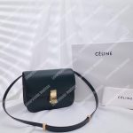 Celine Medium Classic Bag In Box Calfskin Amazone