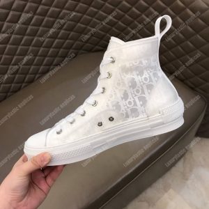 Dior “B23” High-Top Graded Dior Oblique Sneaker - Image 8