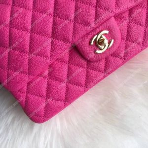Chanel Medium Classic Handbag Pink - Image 7