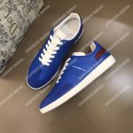 Dior “B01” Sneaker Blue Suede Calfskin & Blue Smooth Calfskin