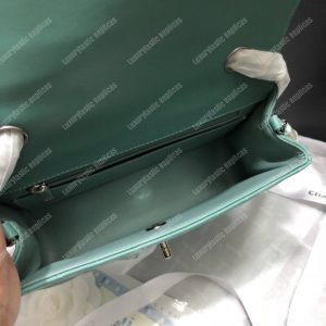 Chanel Mini Flap Bag Light Blue - Image 3