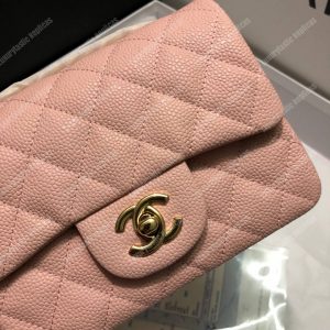Chanel Mini Flap Bag Pink - Image 6
