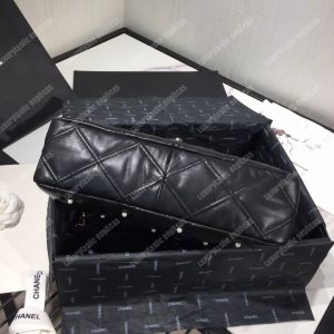 Chanel Flap Bag Iimitation Pearls Black - Image 5