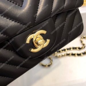 Chanel Mini Flap Bag Black - Image 6