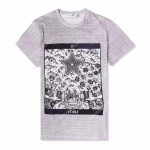 Christian Dior Blue And White Fantaisie Tarot L’Etoile T-Shirt