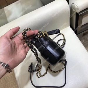 Chanel Clutch With Chain Black - Image 4
