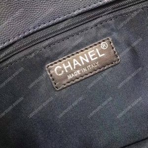 Chanel Medium Flap Bag Blue - Image 4