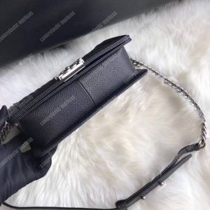 Chanel Boy Medium Handbag Black - Image 6