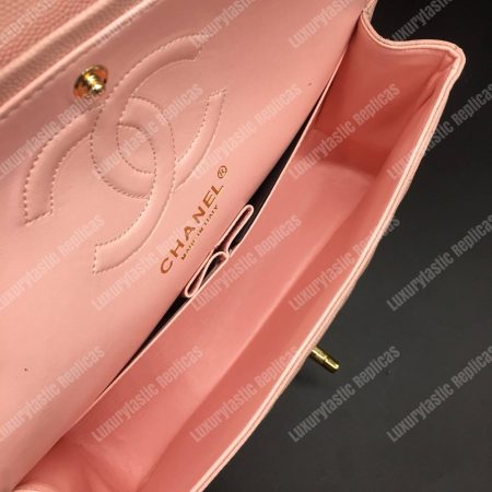 Chanel Classic Medium Handbag Pink - Image 3