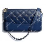 Chanel Clutch With Chain Blue